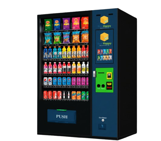 Exemplo de máquina de vending